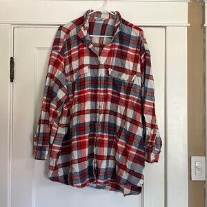 4X Old Navy Boyfriend Flannel